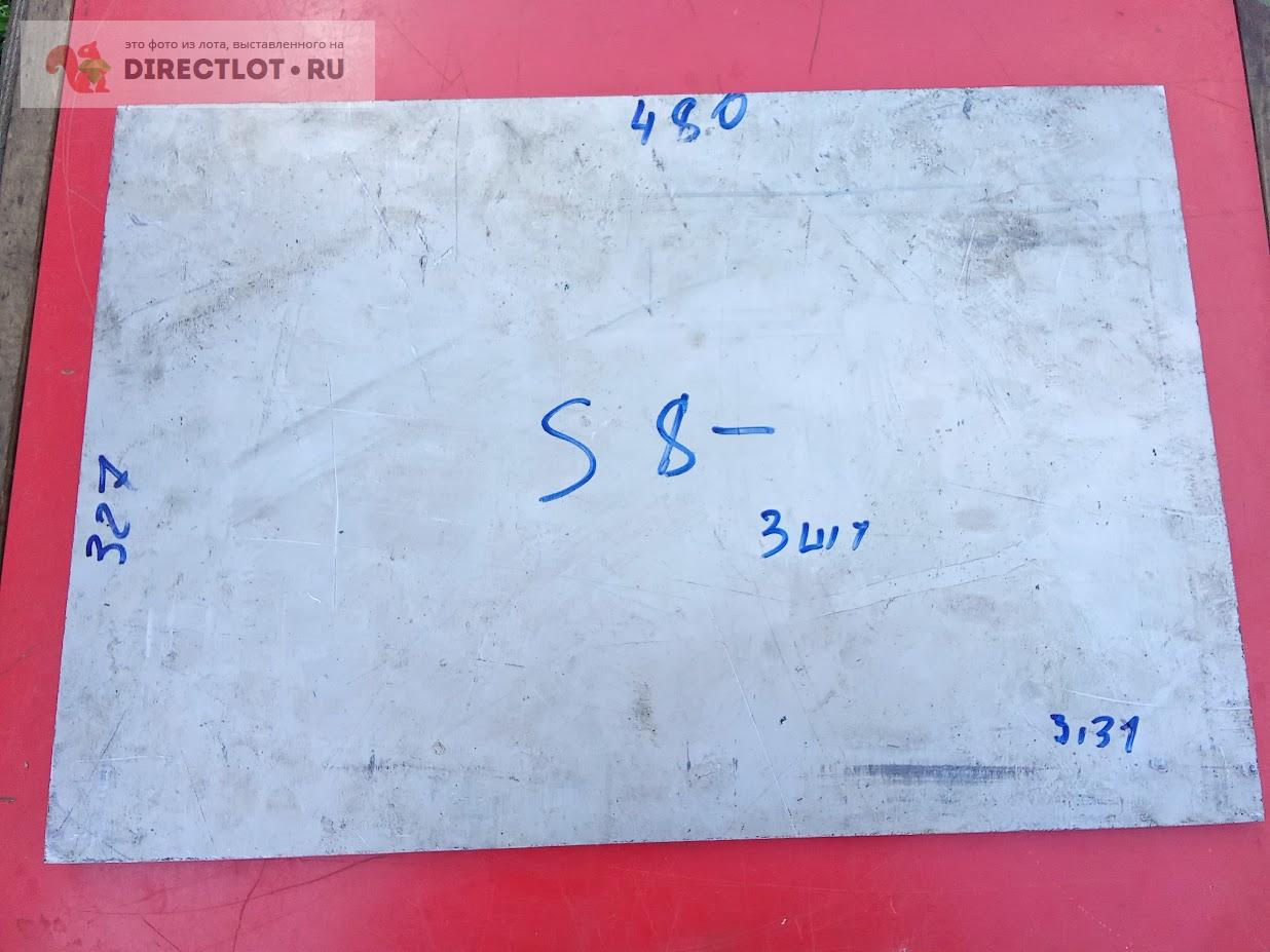 Алюминий лист,пластина 480х327х8 мм. Марка АМГ предположительно. купить ...