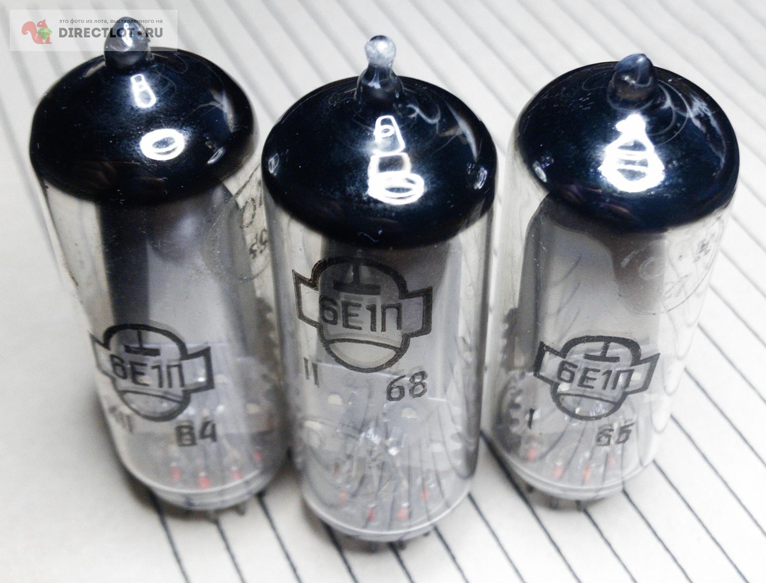 6Е1П советская радиолампа люминесцентный электронный индикатор СССР ...