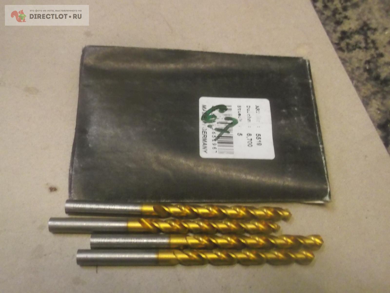 Сверло Ф 6.7 мм Гюринг HSСО с покрытием 1 шт купить в Омске цена 300 Р ...