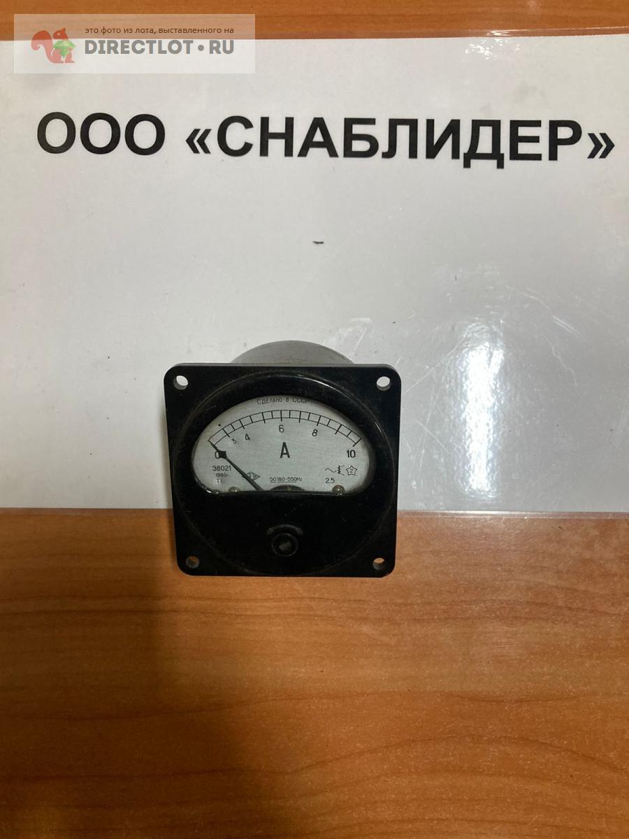 Амперметр А 0-10 Э8021 80*80 (2,5) купить в Уфе цена 180 Р на DIRECTLOT ...