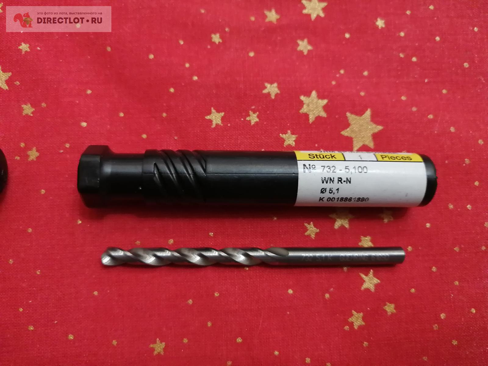 Сверло твердосплавное ф 5,1 мм 732-5,100 Guhring купить в Москве цена ...