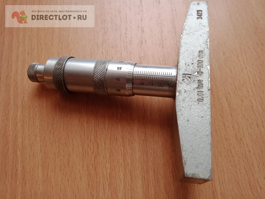 Глубиномер микрометрический 0-100 мм., некомплект. купить в Кургане ...