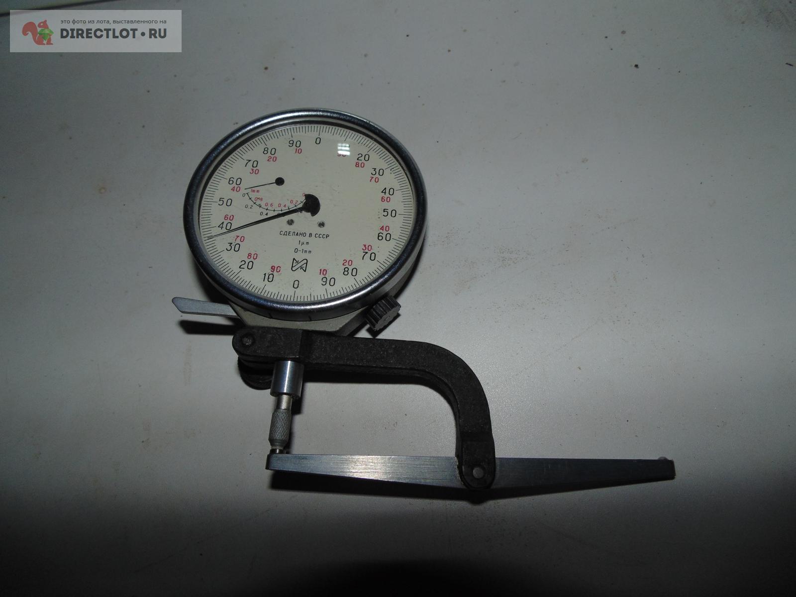 Индикатор многооборотный тип МИГ-1 (0-1мм), 0,001 мм, Измерон, СССР ...