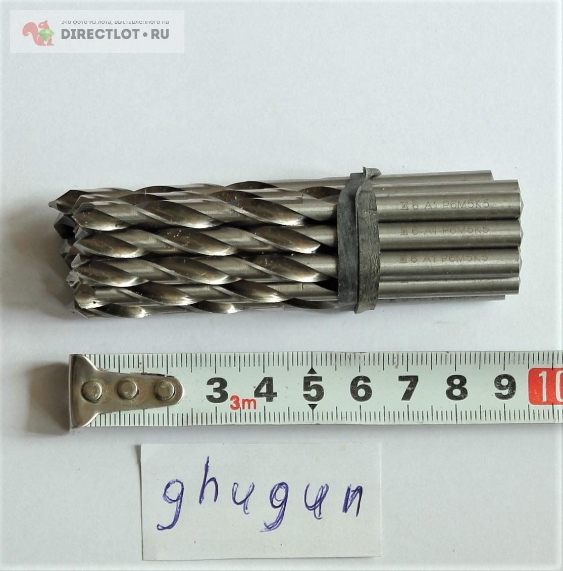 Сверло 6.0 мм; Р6М5К5; А1; Шлифованное; По нержавейки и титану. купить ...