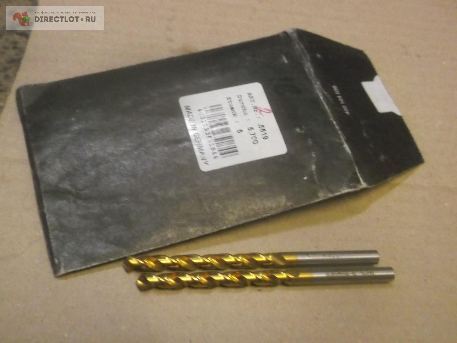 Сверло Ф 5.7 мм Гюринг HSСО с покрытием 1 шт купить в Омске цена 300 Р ...