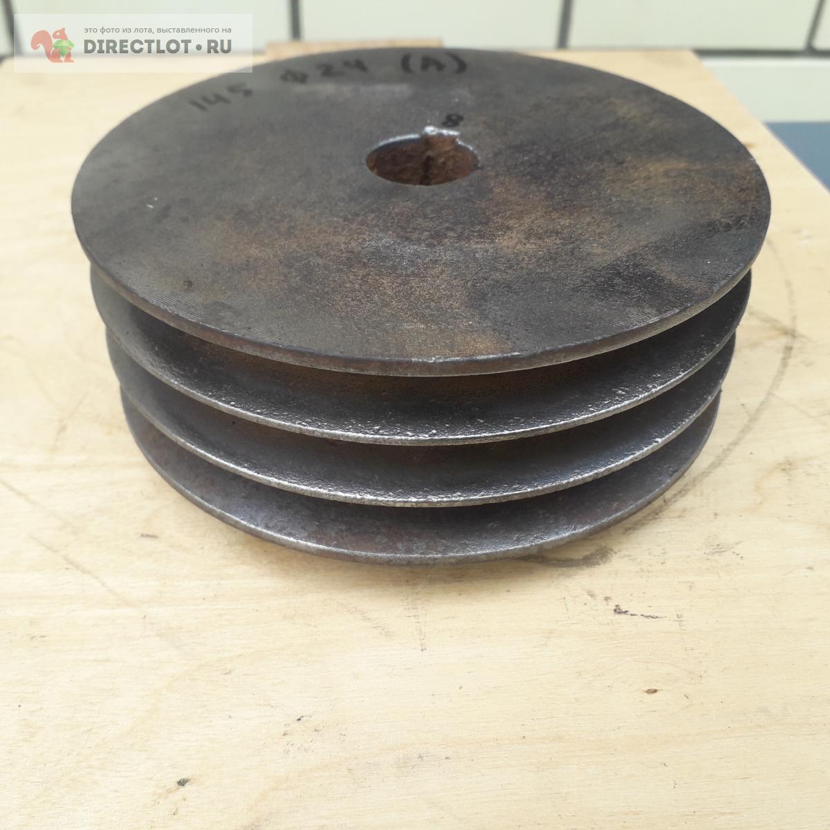 шкив 3 ручья д - 145 мм , посадка 24 мм , ( А ) . купить в Казани цена ...