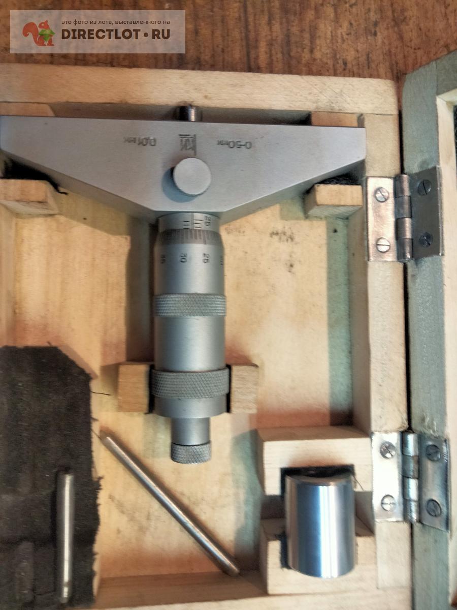 Глубиномер микрометрический 0-50 купить в Мурманске цена 800 Р на ...