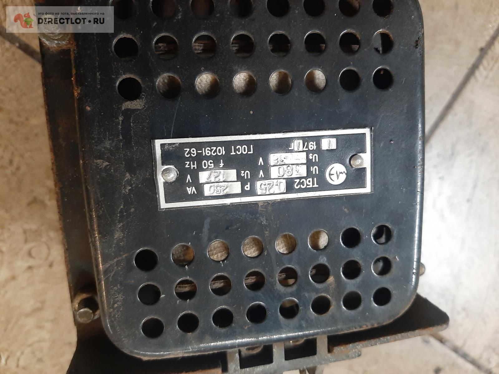 Трансформатор ТБС2 0,25 kVa 36 , 55, 115 , 127 Вольт купить в ...