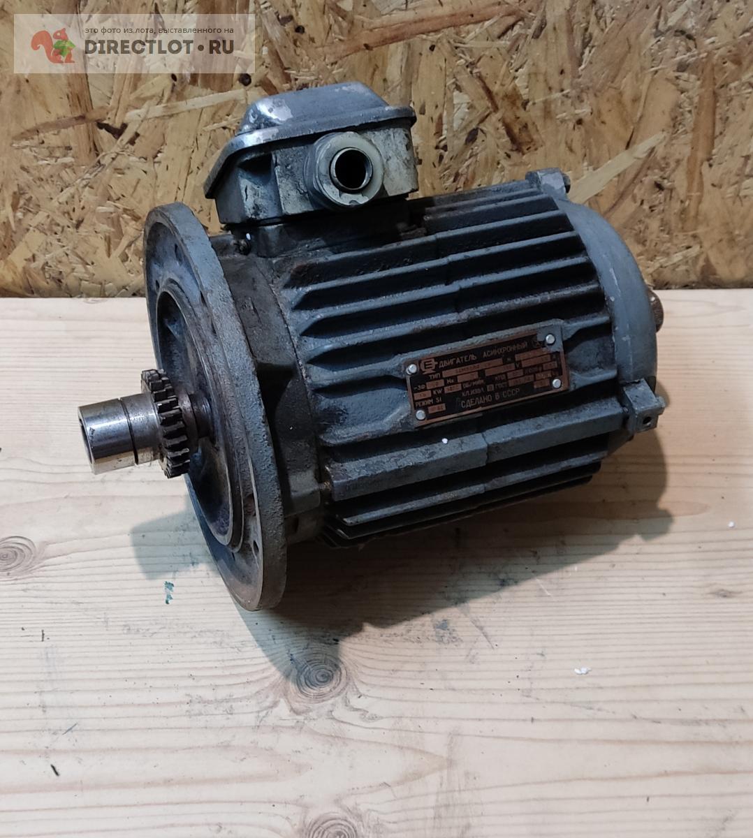 Электродвигатель асинхронный 1,5кВт 1400об/мин 380В. Фланец. купить в ...