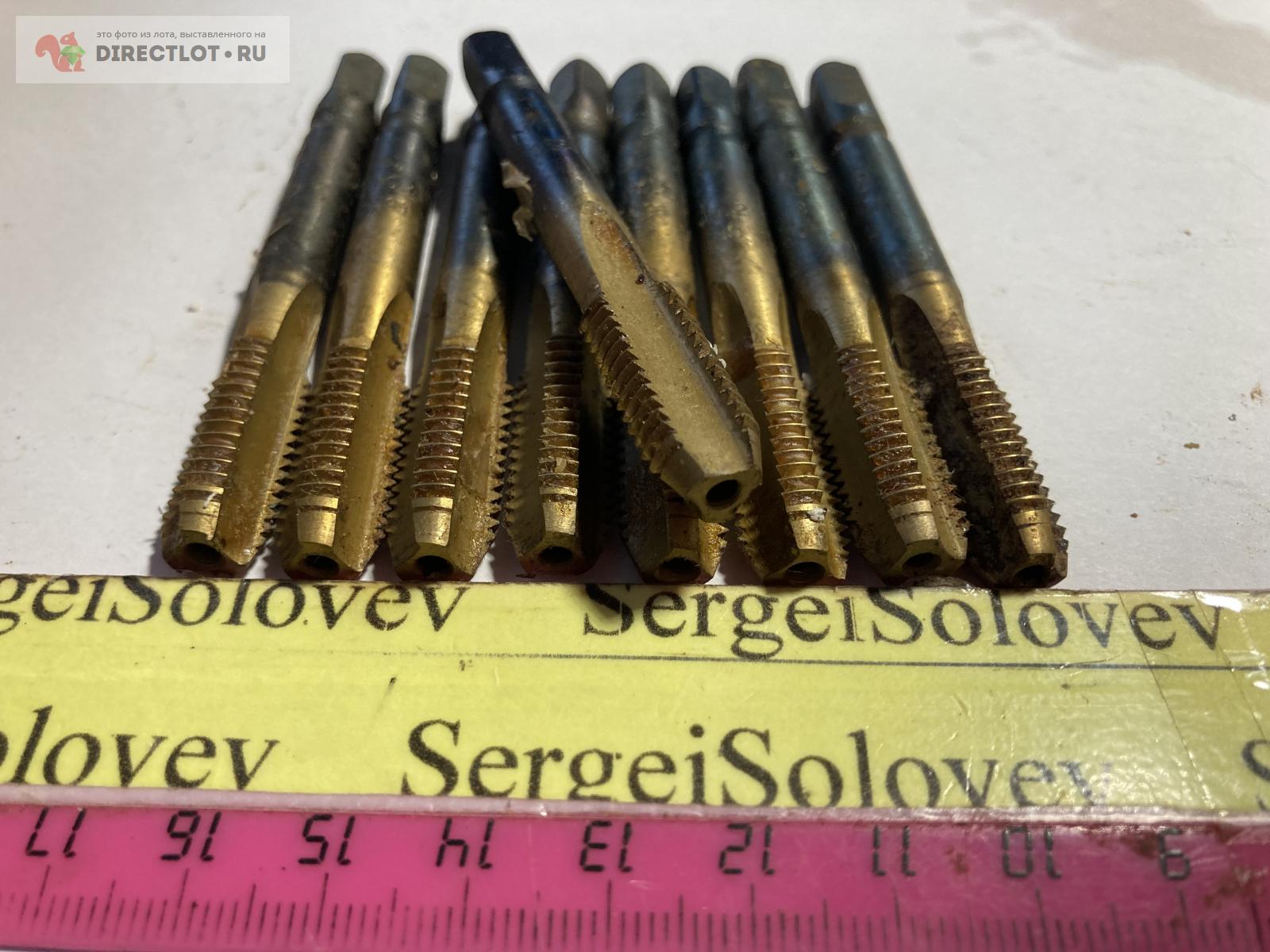 Продам метчик мр м10х1,5 осн Р6М5 КИБ СССР гост 2595 купить на DIRECTLOT.RU