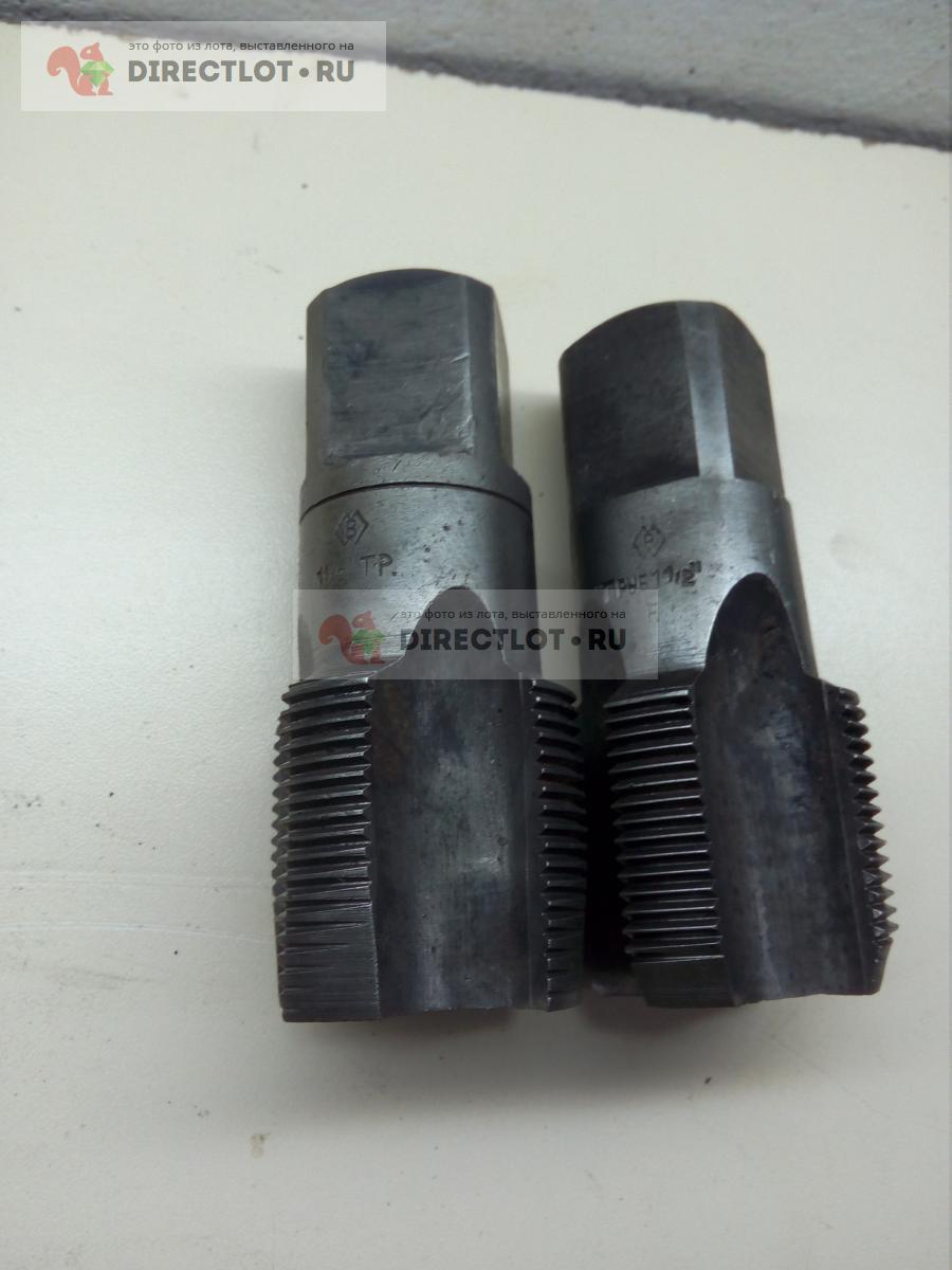 Метчик трубный G 1 1/2 полтора дюйма, комплект. СССР. купить в ...