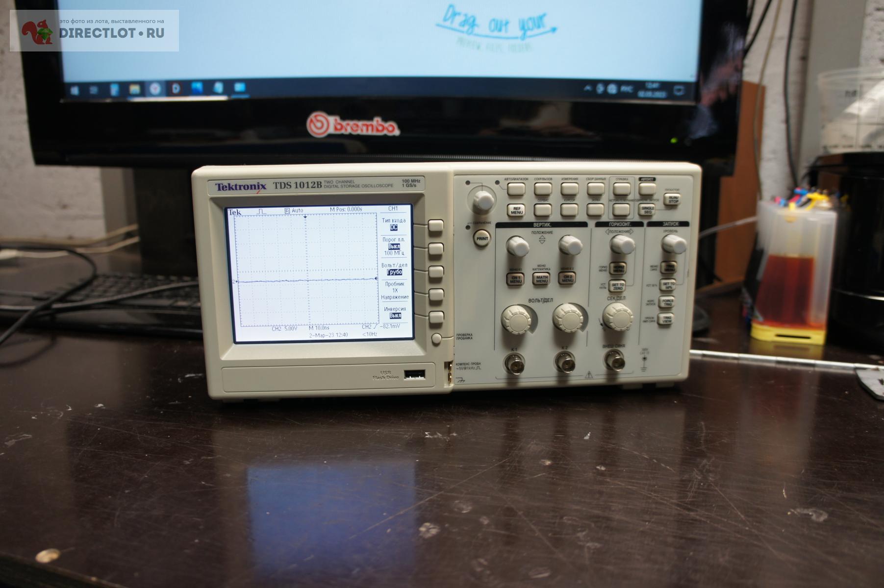 Осциллограф Tektronix TDS 1012B. 100 MHz 1GS/s. купить в Москве цена ...