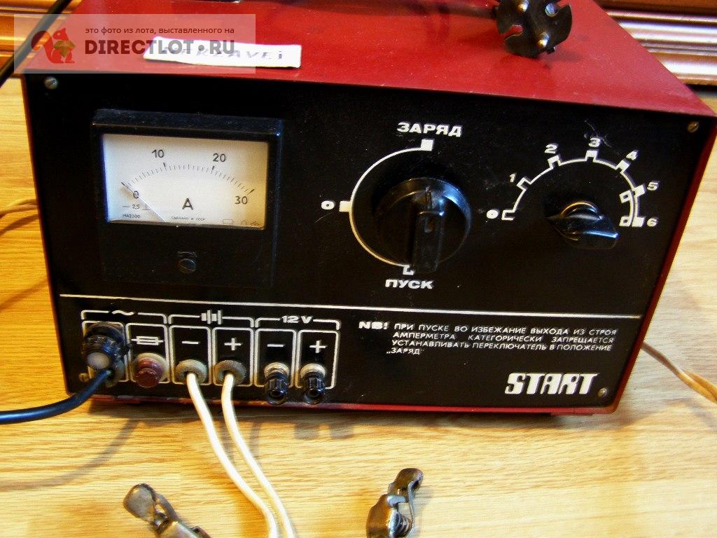 Пуско-зарядное устройство 12 вольт СССР 1989 г   цена .