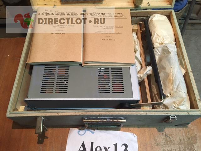 Вольтметр В7-40/4 купить в Владимире цена 22000 Р на DIRECTLOT.RU ...