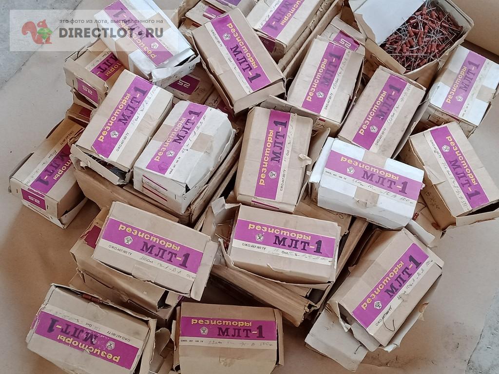 Резисторы МЛТ-1. Много разных номиналов от 24 ом до 10 Мом. Список в ...