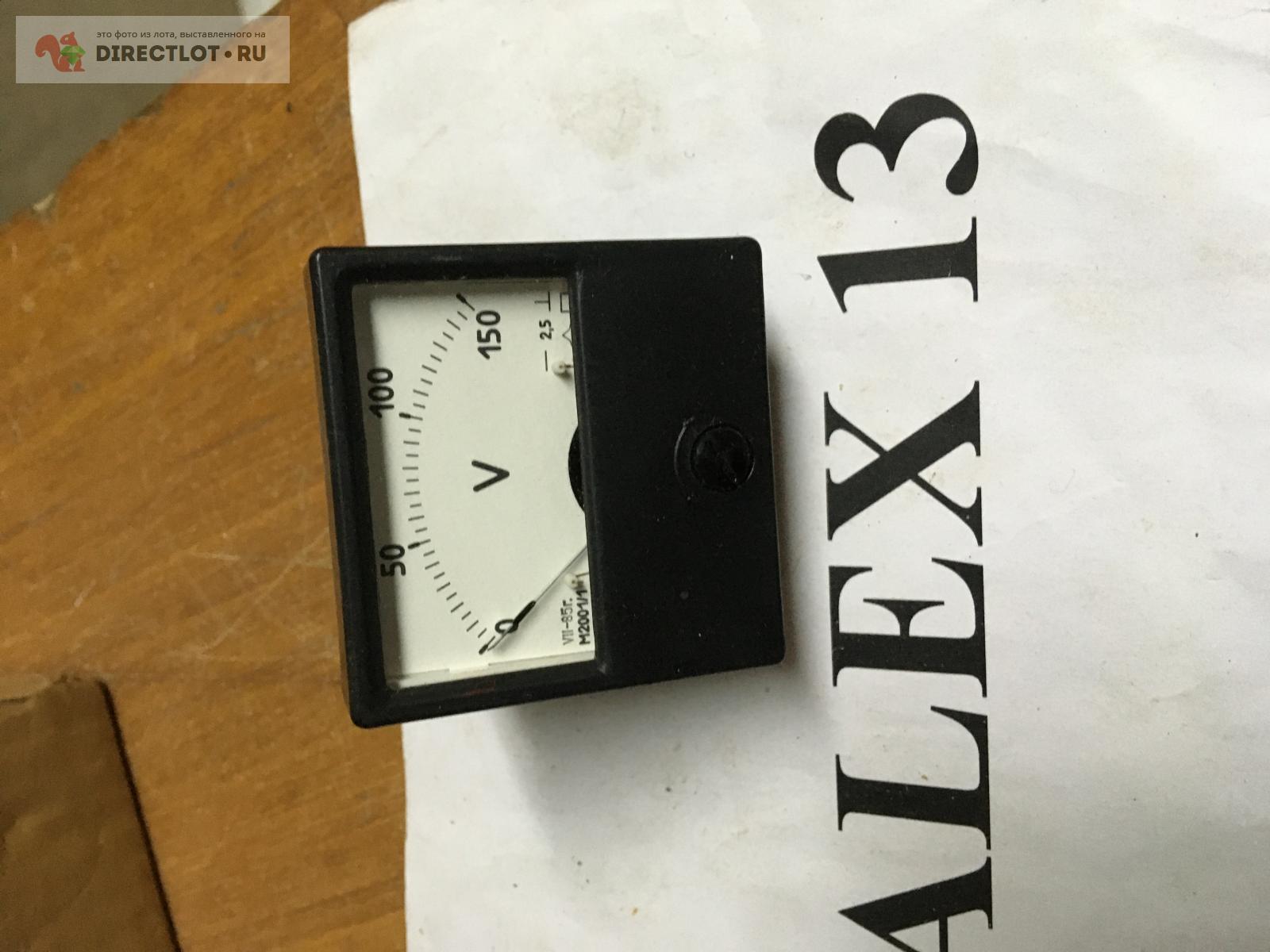 Вольтметр М2001/1 (0-150 В) купить в Владимире цена 300 Р на DIRECTLOT ...