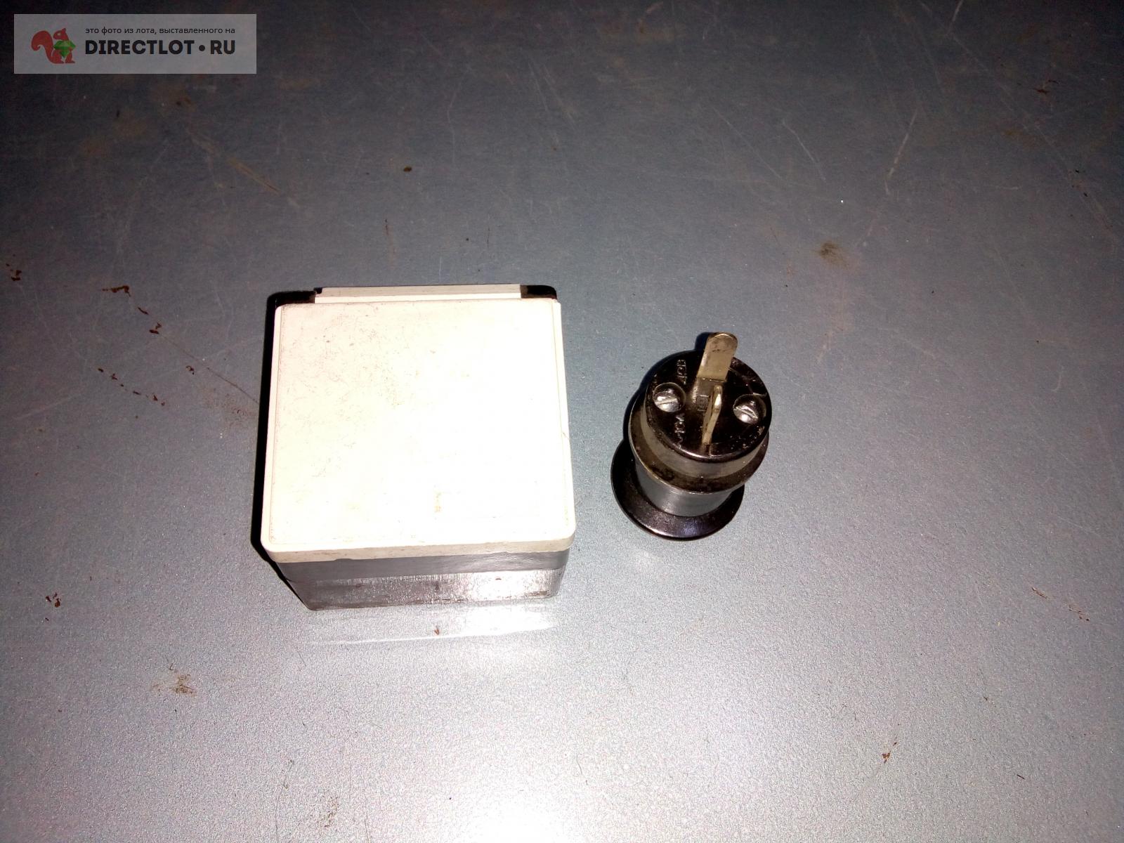 Розетка 42В 10А брызгозащищенная с вилкой купить в Абакане цена 90,00 Р ...