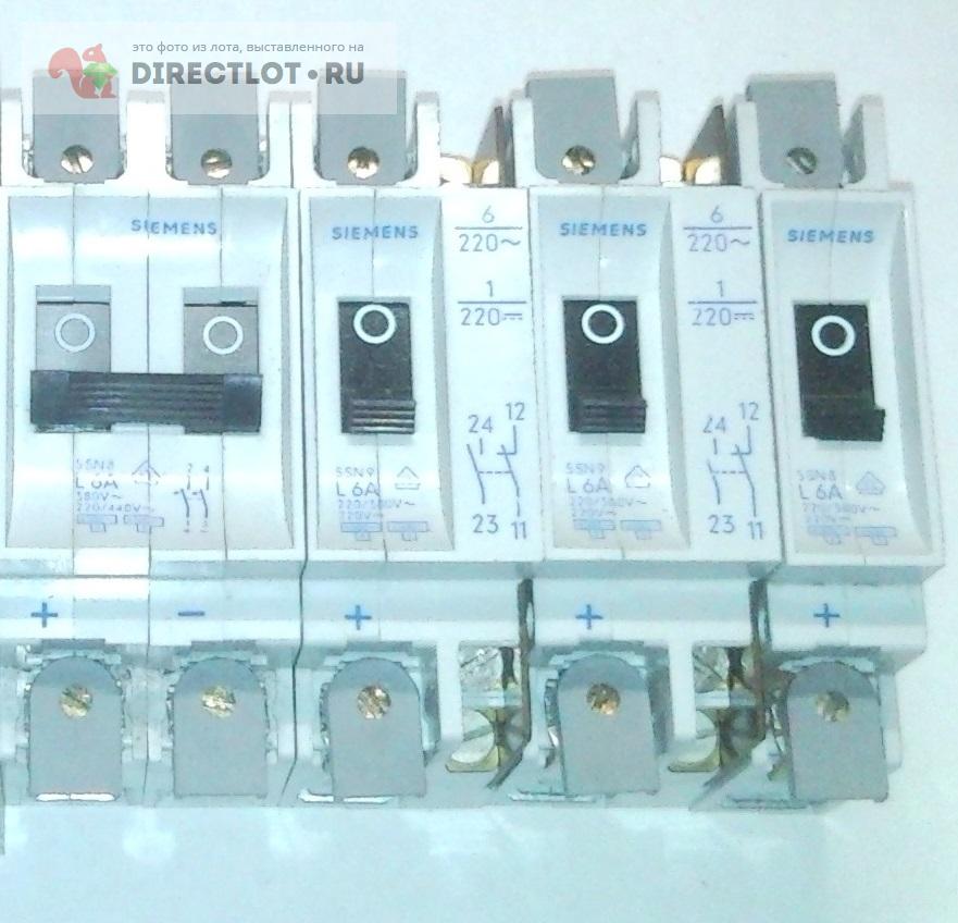 Автоматический выключатель Siemens 5SN (4 штуки) купить в Красноярске ...