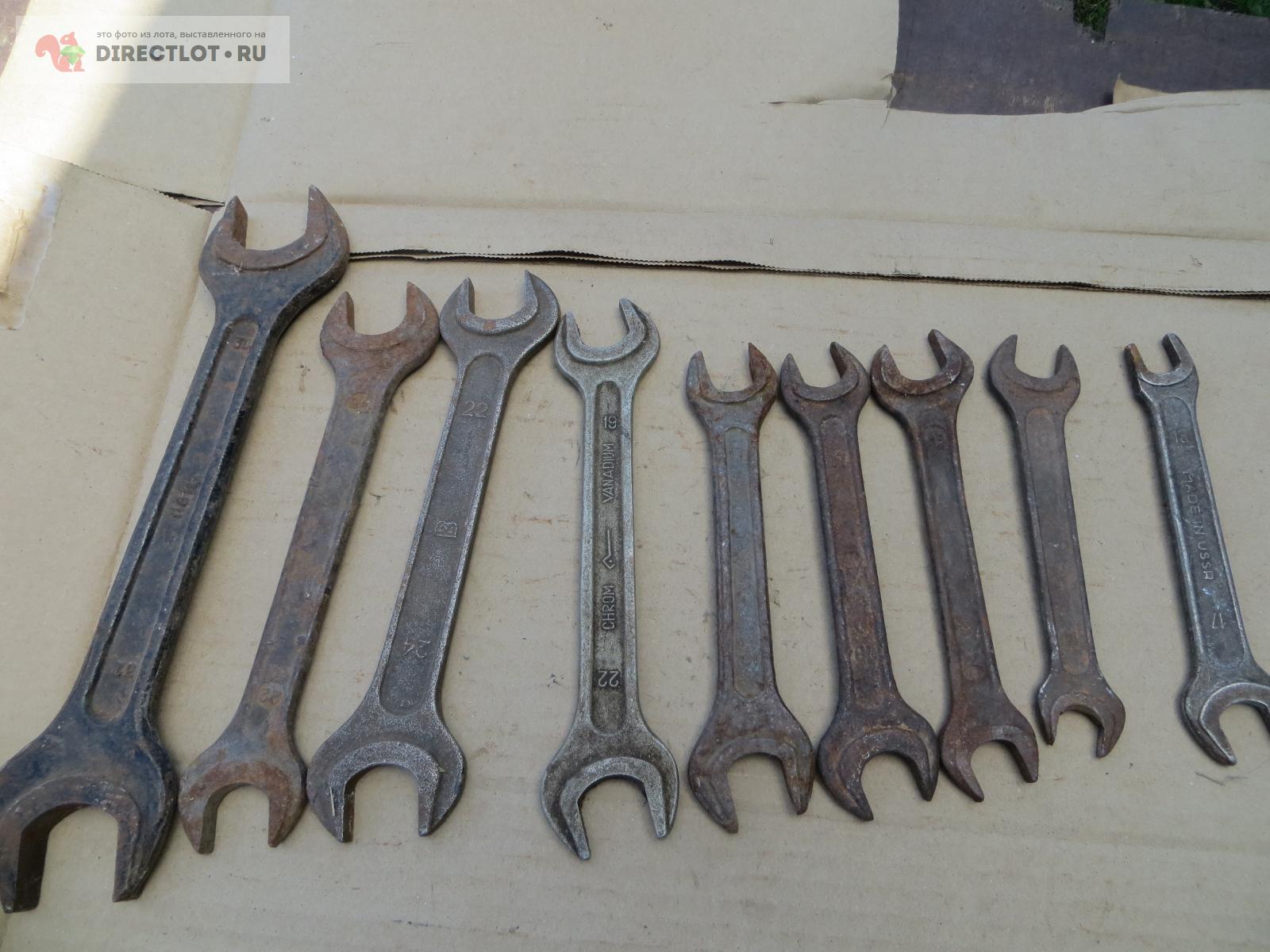 Ключ рожковый, от 13 до 32 мм. Цена за 9 шт. купить в Пензе цена 350 Р ...