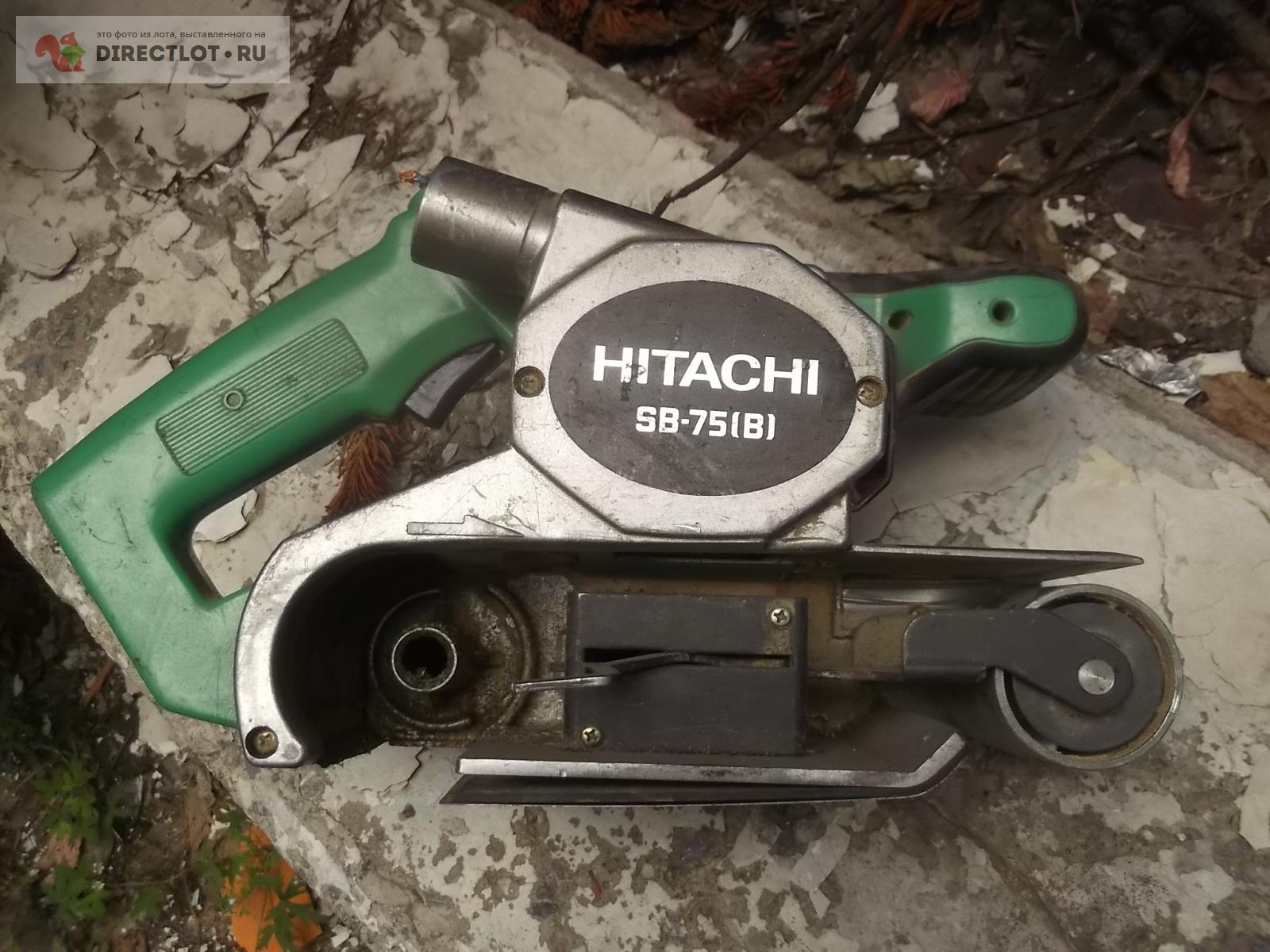 ленточная шлиф машина Хитачи SB-75 на з\ч купить в Омске цена 450 Р на ...