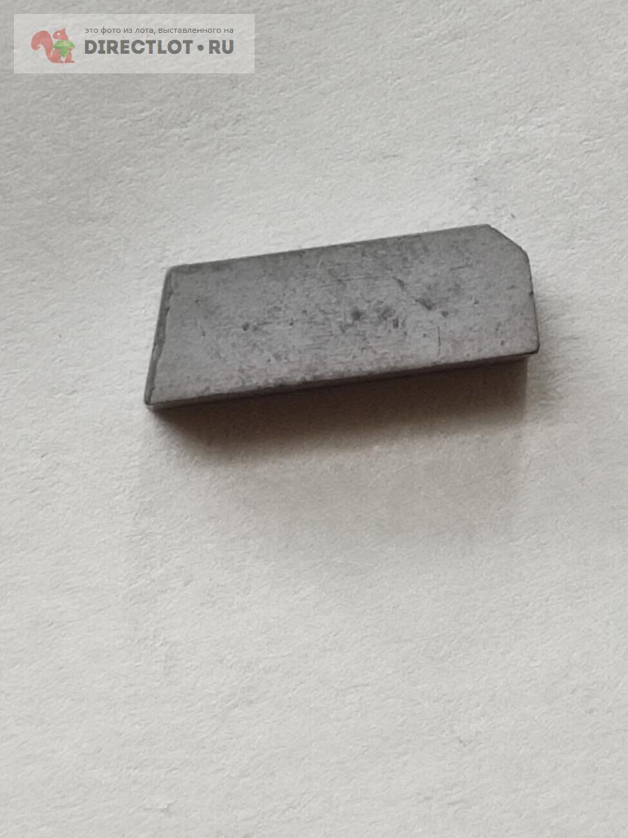 Пластина твердосплавная 4*4*12 для отрезного резца (2/40ф) купить в ...