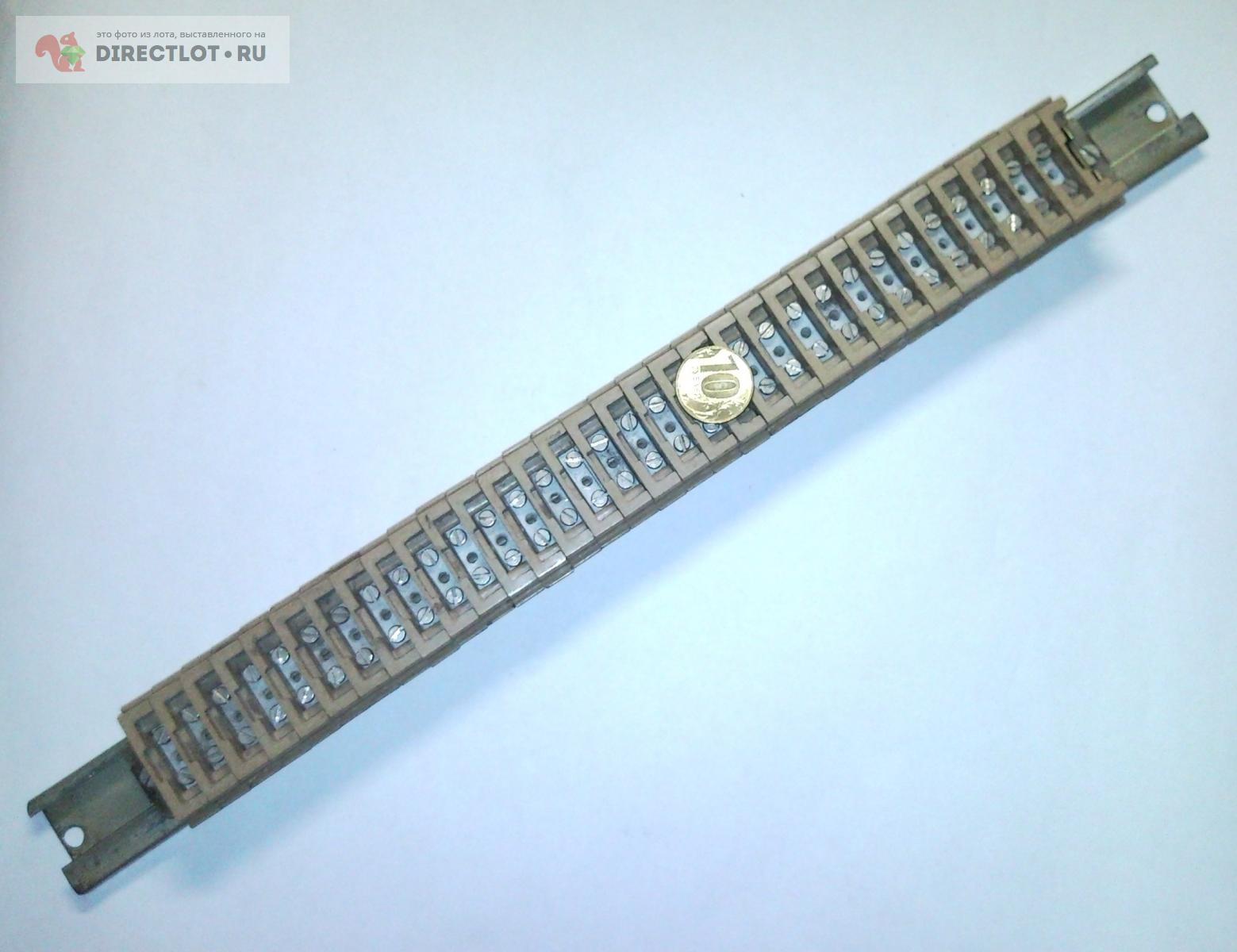 Клемма проходная на DIN-рейке купить в Красноярске цена 600 Р на ...