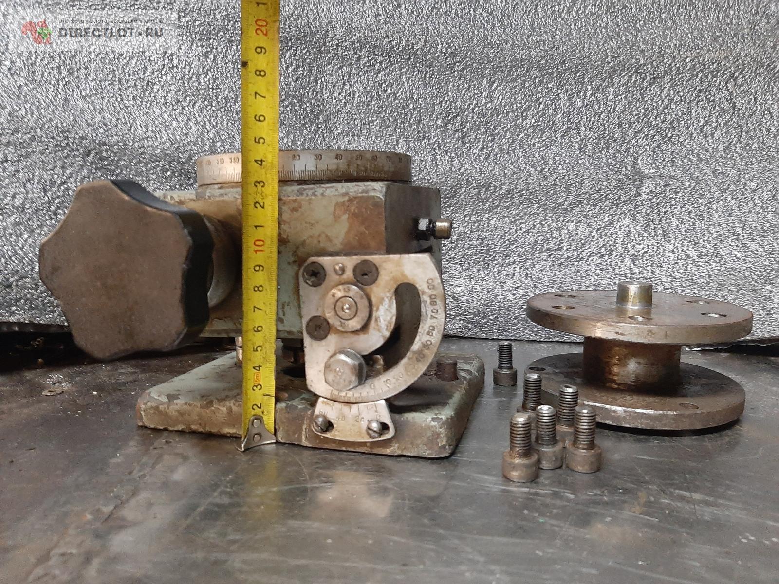 Синусный наклоный поворотный стол и фланец под патрон 125мм на нгф или ...