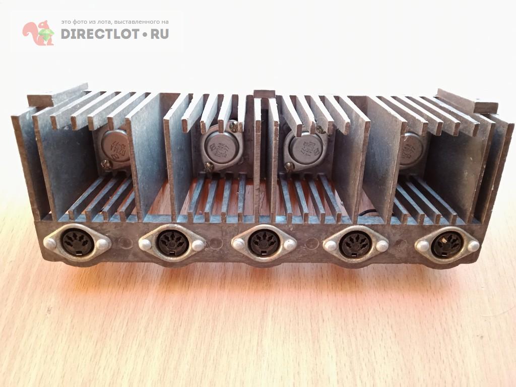Радиатор дюралевый под четыре транзистора типа П213-П217 купить в ...