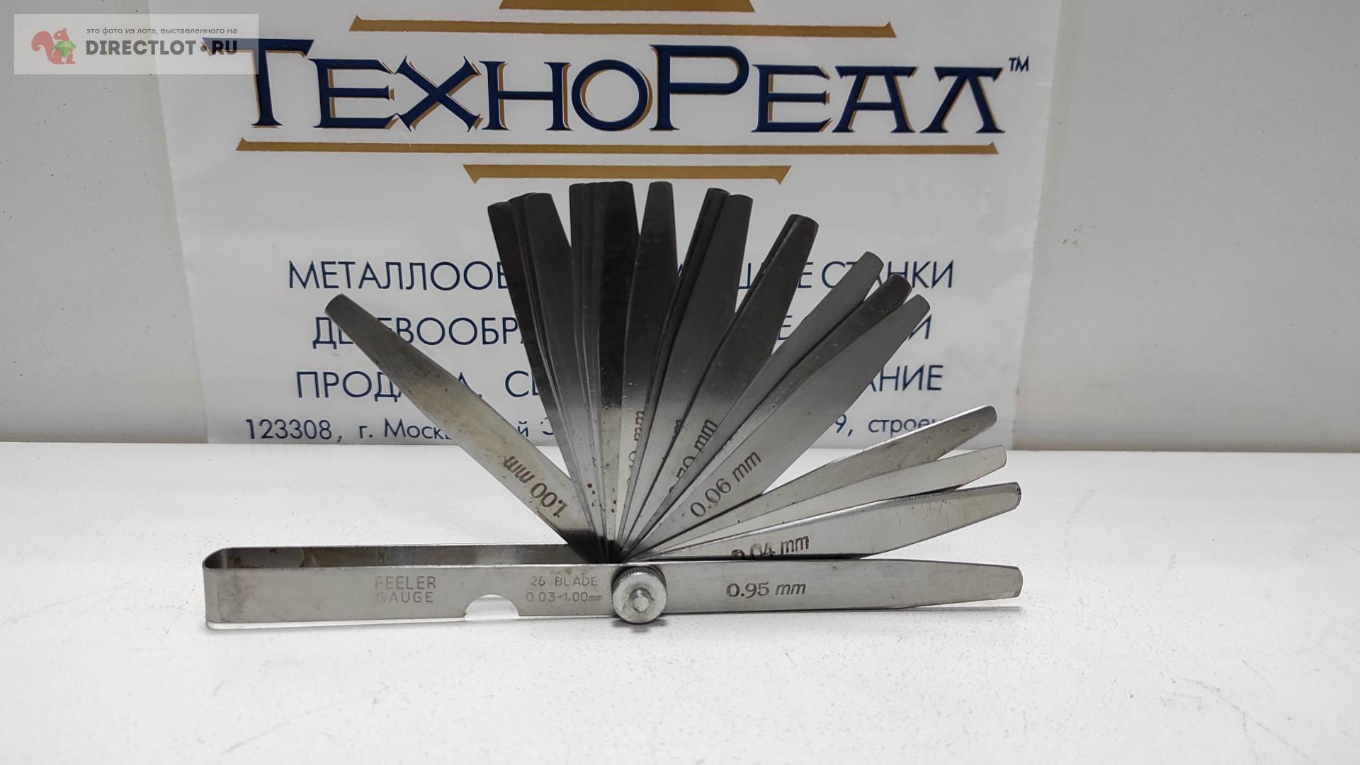 Набор щупов 26-лист (0.04-0.63мм) (VETTLER)