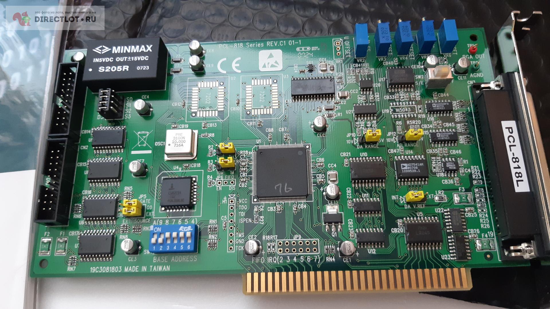 Advantech PCL-818 - 16-канальная многофункциональная ISA плата с 12 ...