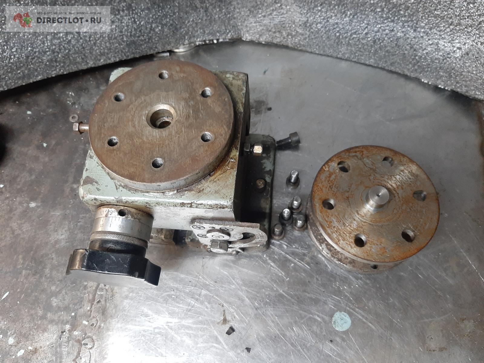 Синусный наклоный поворотный стол и фланец под патрон 125мм на нгф или ...