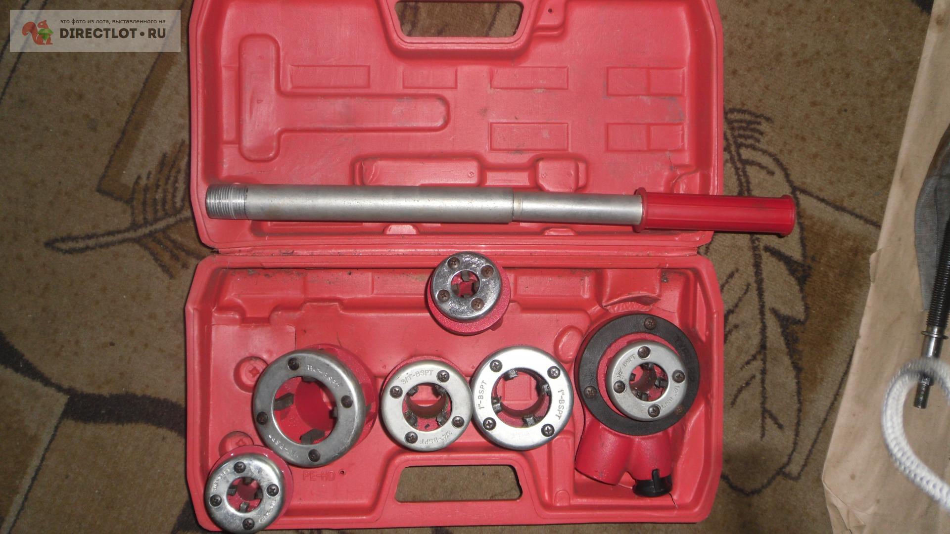 Набор клуппов для нарезания трубной резьбы 7006. купить в Костроме цена ...