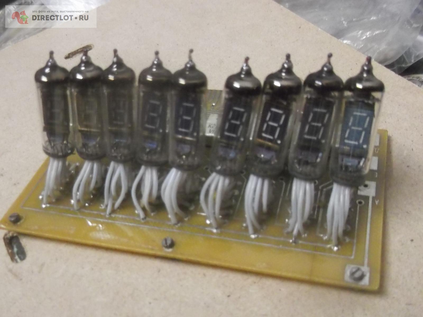 плата с лампами ИВ-3А 9 шт СССР купить в Омске цена 270 Р на DIRECTLOT ...