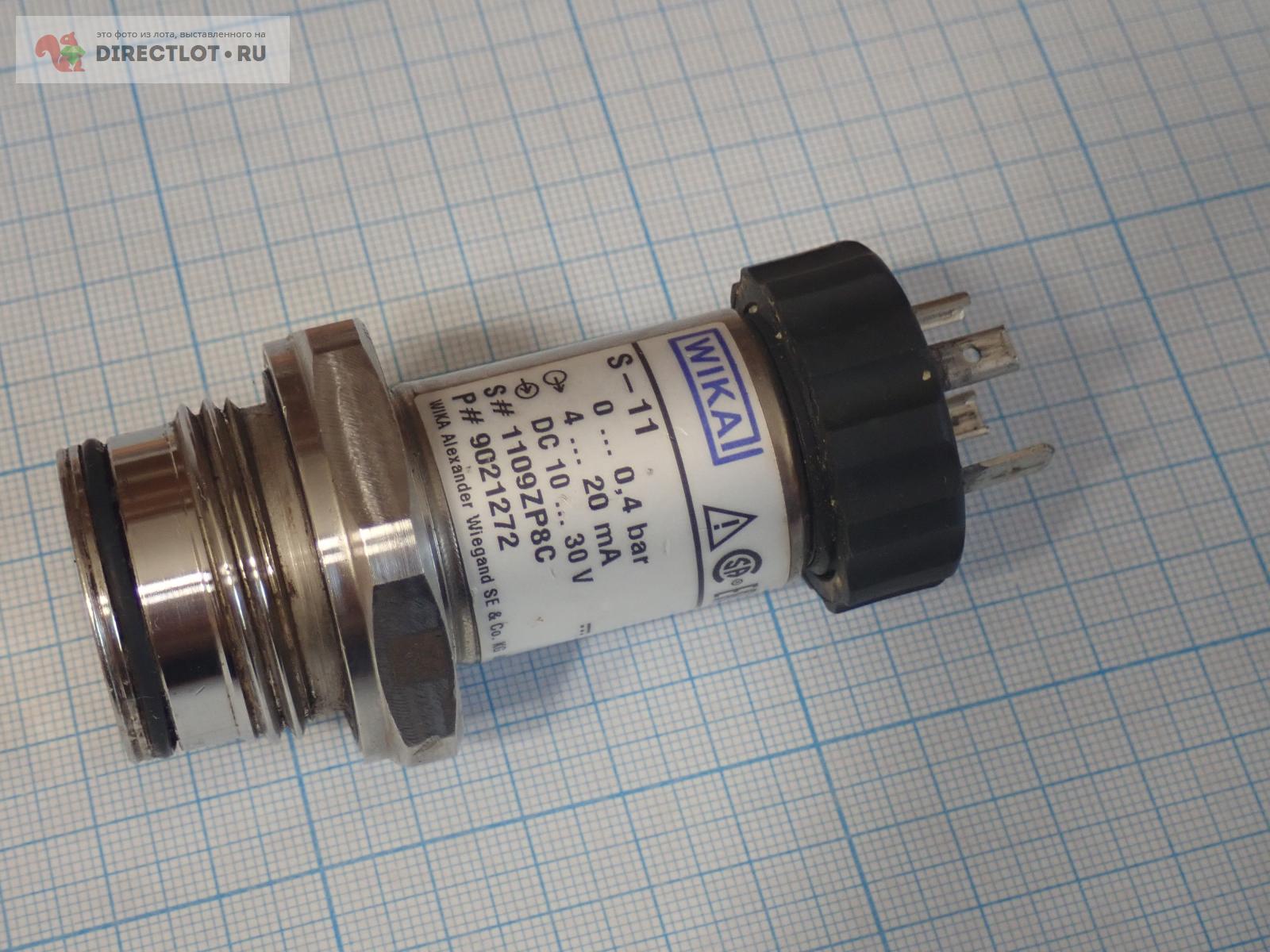 Датчик давления WIKA S-11 0-0.4bar G1b Fb БЫВШИЙ В УПОТРЕБЛЕНИИ ...