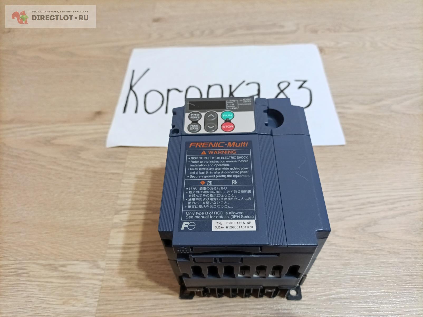 Частотный преобразователь Fuji 0,4квт 380В купить в Екатеринбурге цена ...