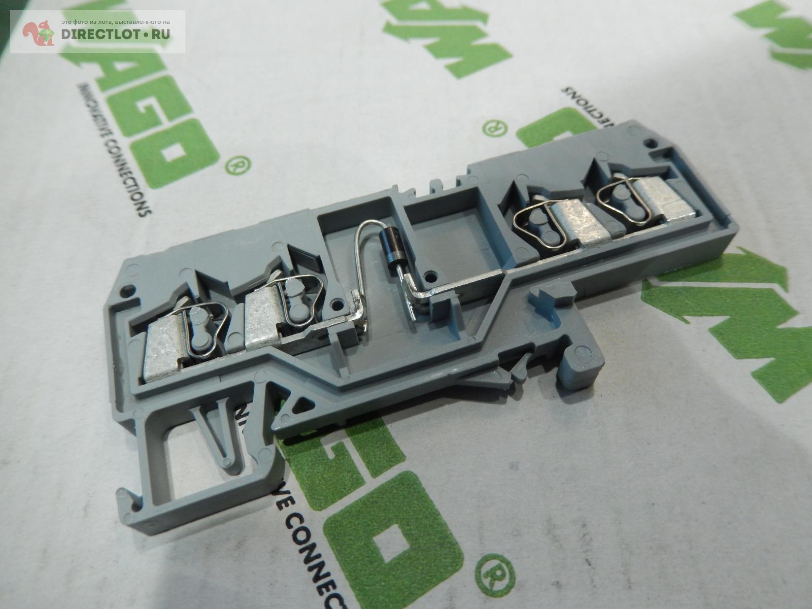 Диодная клемма WAGO 280-655/281-410 4-пров. клемма с диодом, 0,08 - 2,5 ...