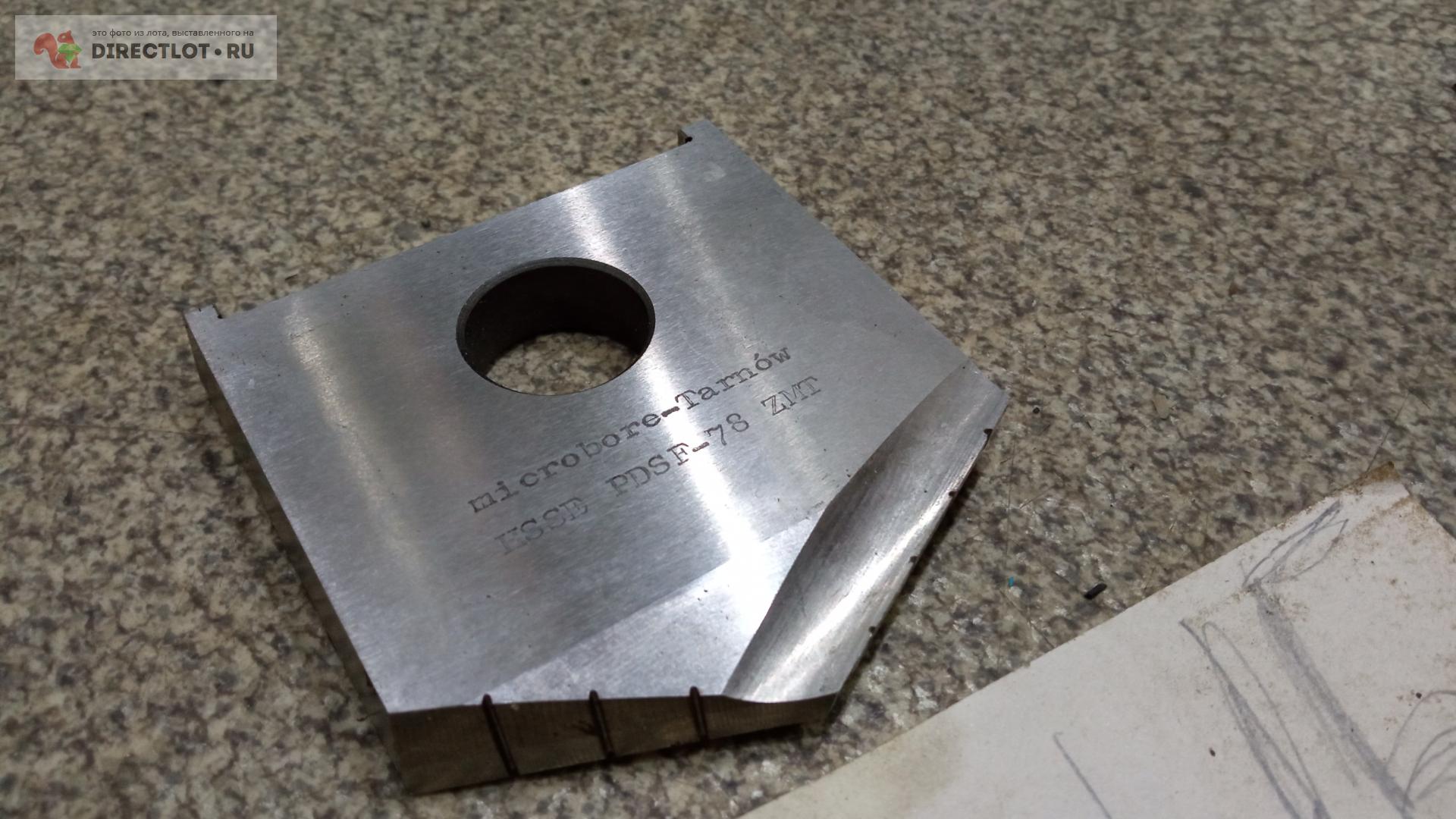 Сверло Вставка перовое по металлу Ф78 HSSE - Pdsf Microbore-Tarnov ...