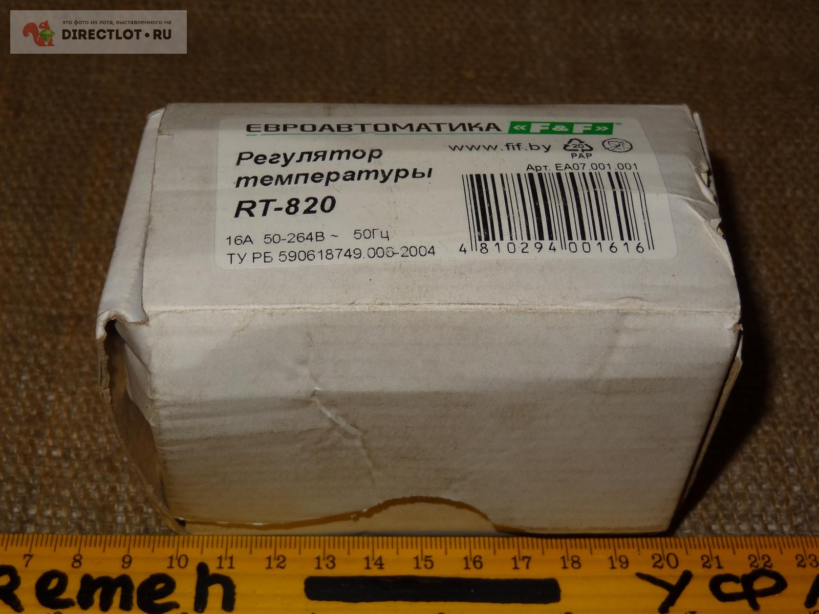 RT-820 16А 50-264В Регулятор температуры купить в Уфе цена 1000 Р на ...