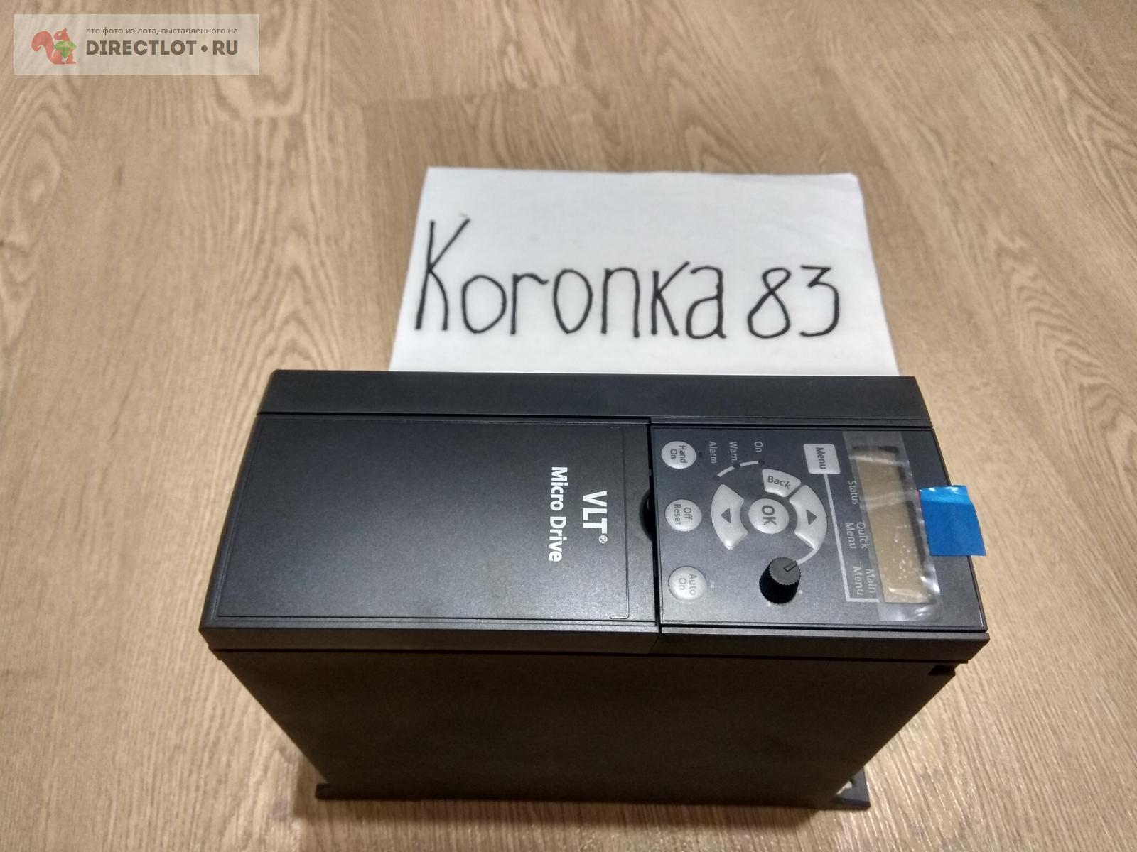 Частотный преобразователь Danfoss FC-051 4кВт 380В купить в ...