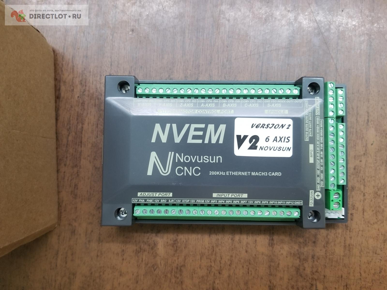 Контроллер ЧПУ Mach3 Nvem 6 axis купить в Санкт-Петербурге цена 6000 Р ...