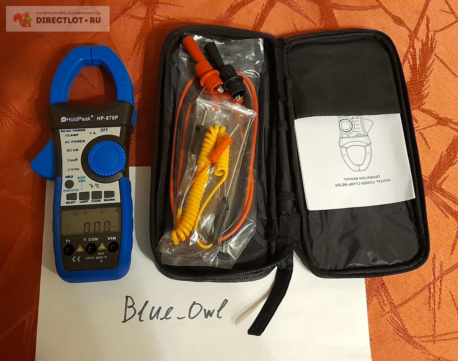 Мультиметр, токовые клещи AC/DC и термопара 3 в 1 купить в Москве цена ...